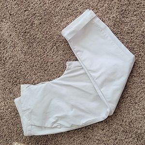 Gap white girlfriend chinos